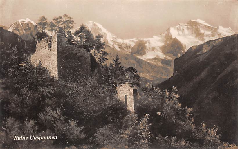 Wilderswil, Ruine Unspunnen