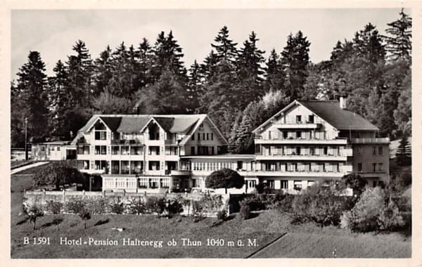 Haltenegg, ob Thun, Hotel Pension