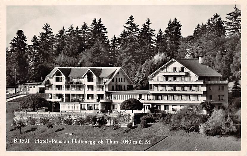 Haltenegg, ob Thun, Hotel Pension