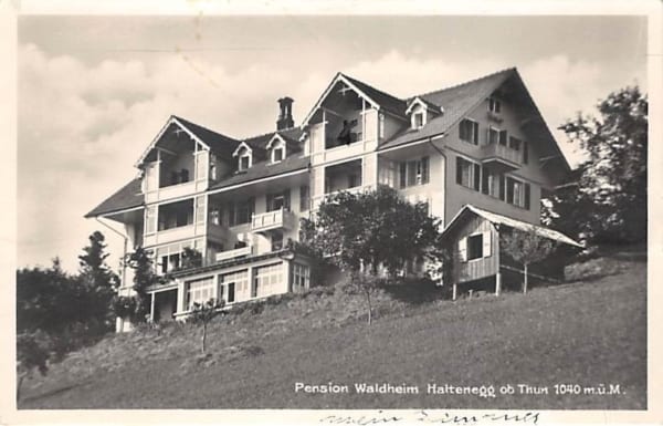 Haltenegg, ob Thun, Pension Waldheim