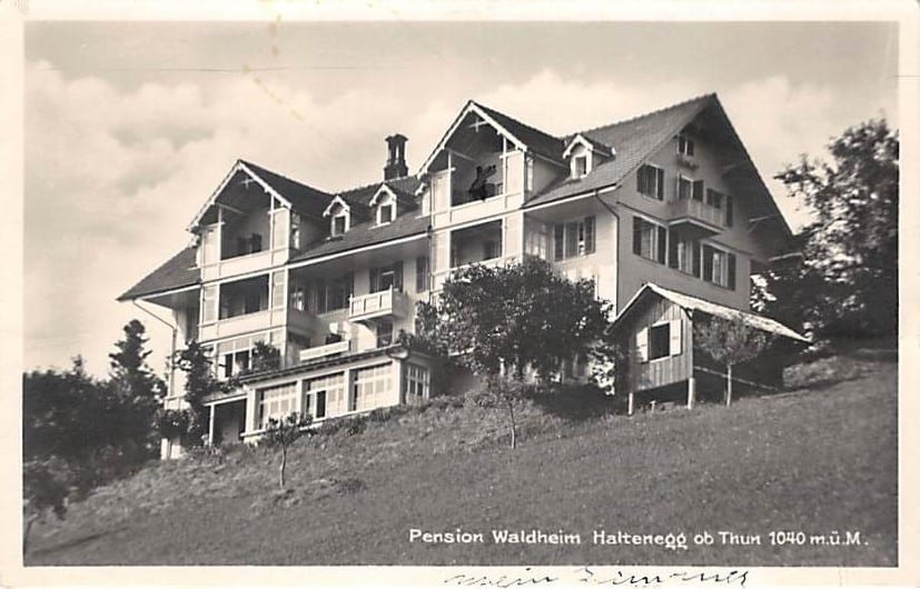 Haltenegg, ob Thun, Pension Waldheim