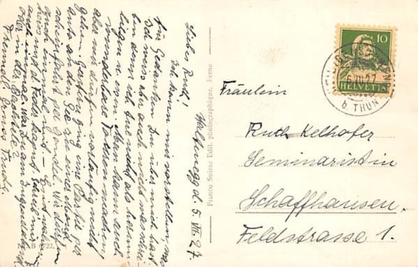 Haltenegg, ob Thun, Pension Waldheim
