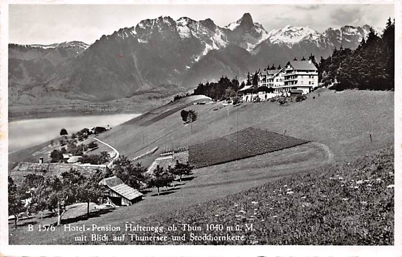 Haltenegg, ob Thun, Hotel Pension