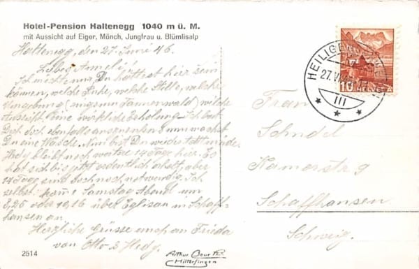 Haltenegg, Hotel Pension