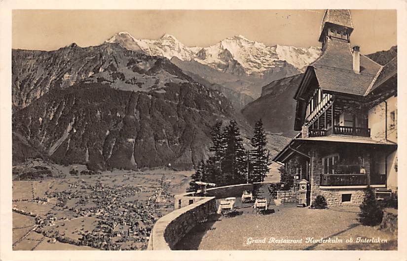 Harderkulm, ob Interlaken, Grand Restaurant