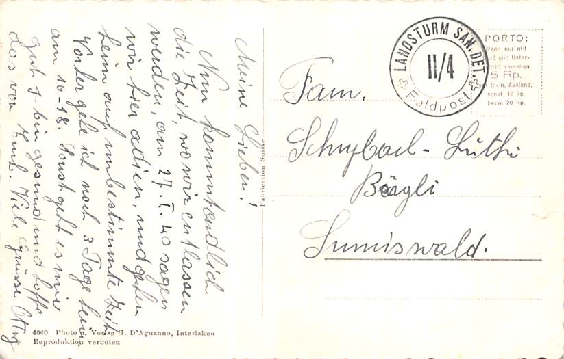 Heimwehfluh, Ausblick auf den Thunersee