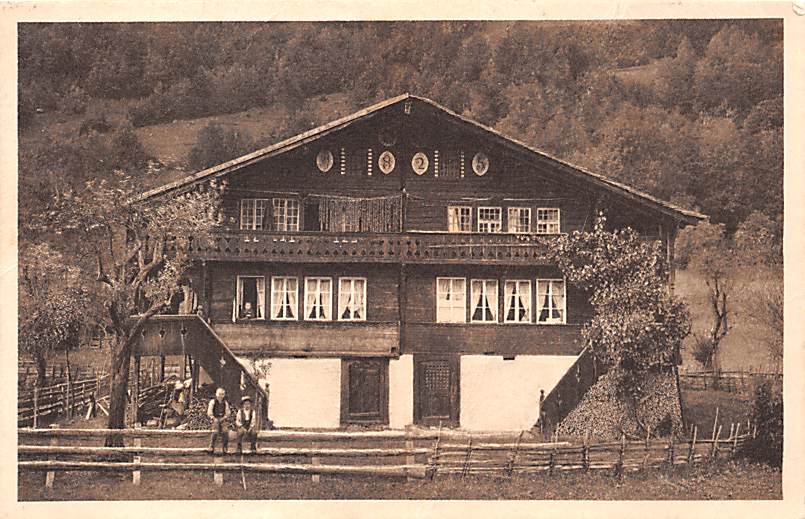 Hofstetten, b. Brienz, Schweizer Bauernhäuser