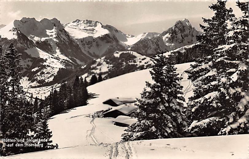 Hornberg, Hütten und Skigelände