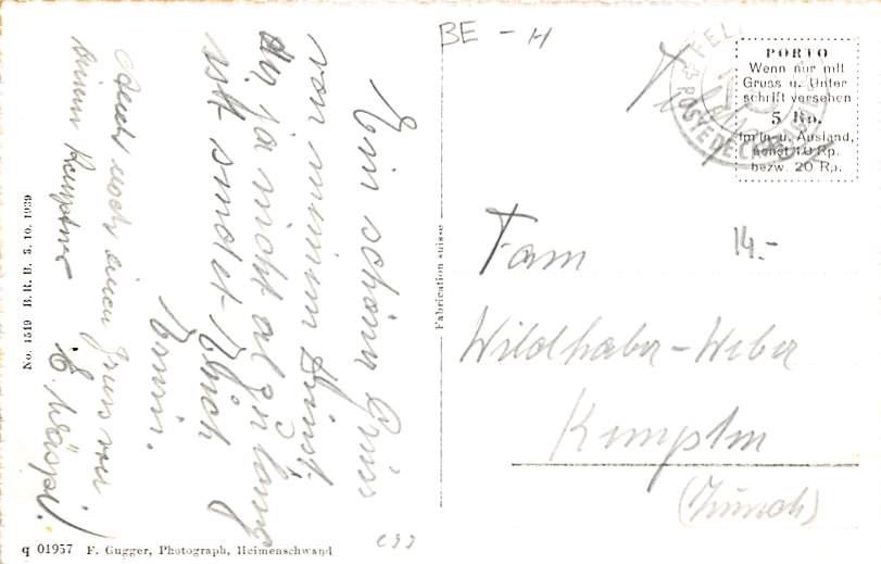 Heimenschwand, Hochalpen