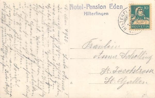 Hilterfingen, Hotel-Pension Eden