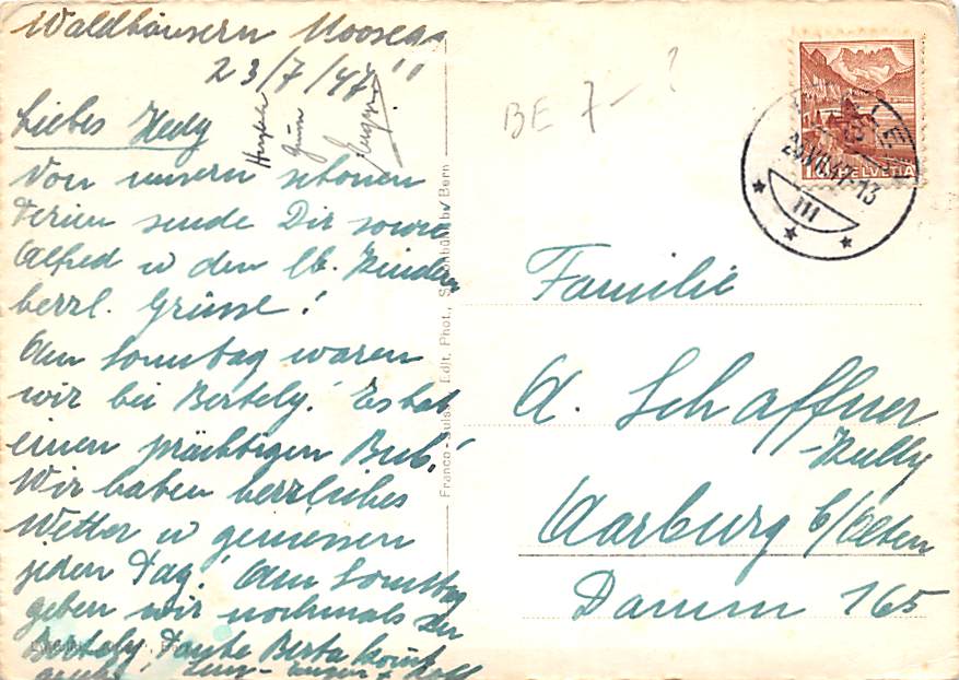 Waldhäusern-Moosegg, Fliegeraufnahme