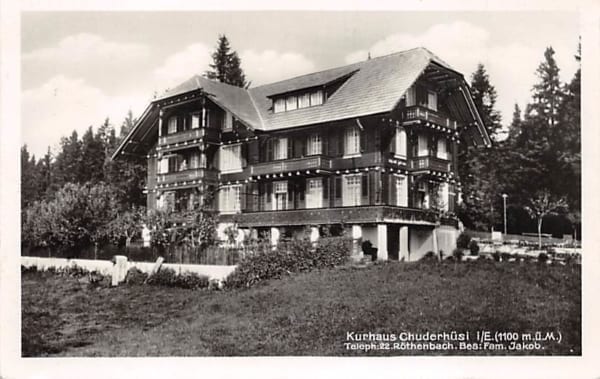 Röthenbach, Kurhaus Chuderhüsi