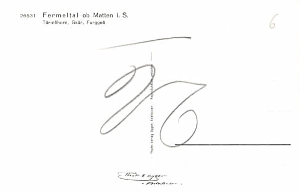 Fermeltal ob Matten i. S.