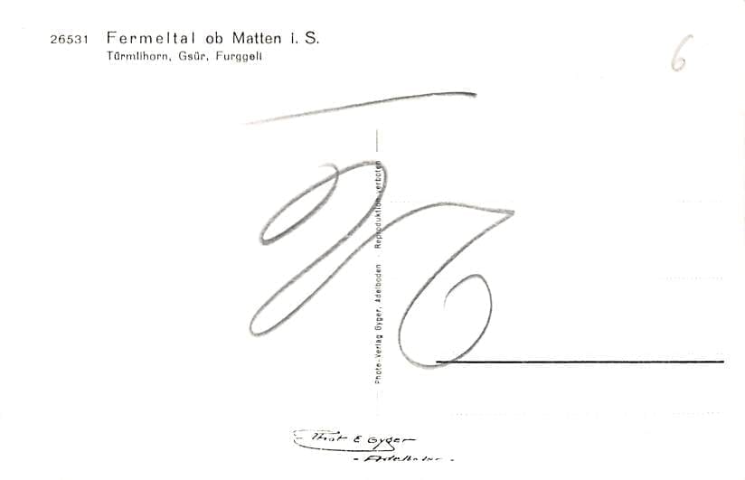 Fermeltal ob Matten i. S.