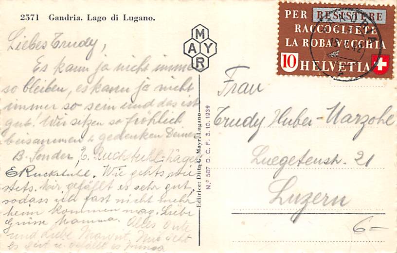 Gandria, Lago di Lugano