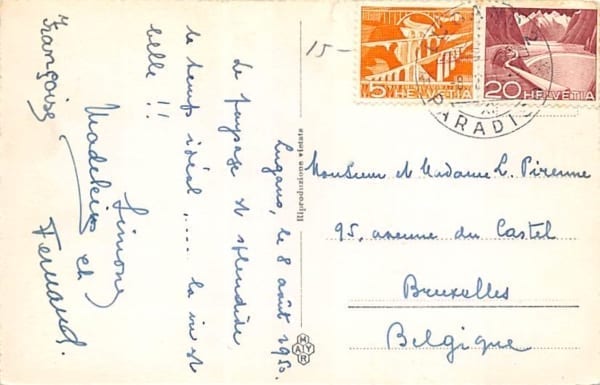 Gandria, e strada