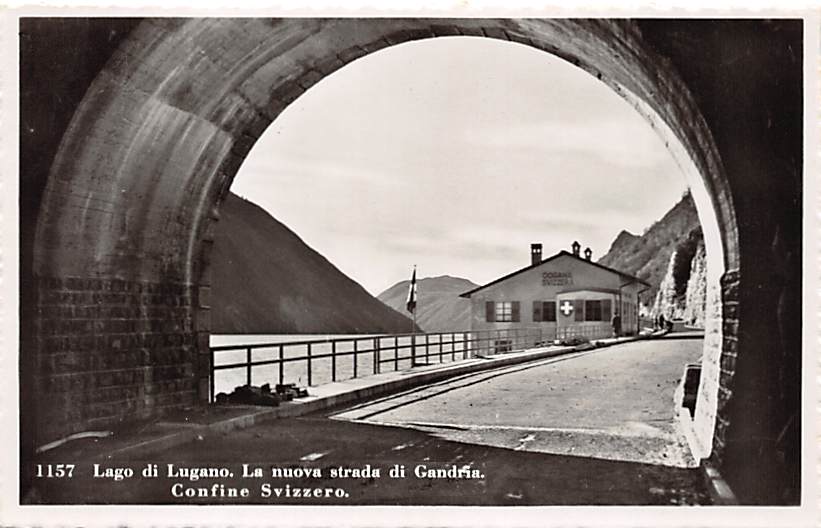 Gandria, Lago di Lugano, La nuova strada