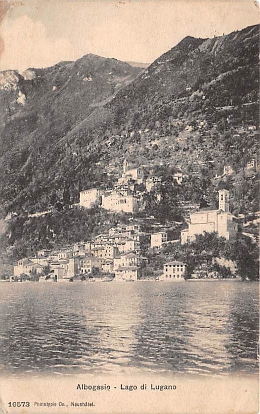 Albogasio, Lago di Lugano