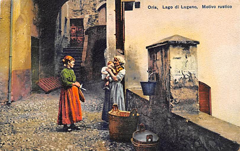 Oria, Lago di Lugano, Motivo rustico
