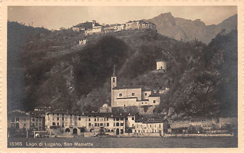S. Mamette, Lago di Lugano