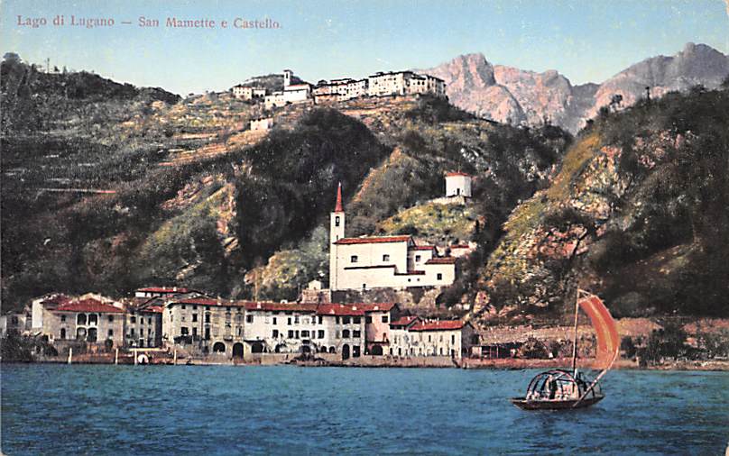 S. Mamette, e Castello, Lago di Lugano