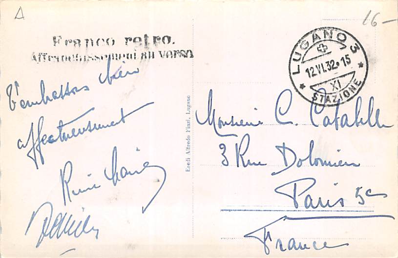 Morcote, Motivo, Lago di Lugano