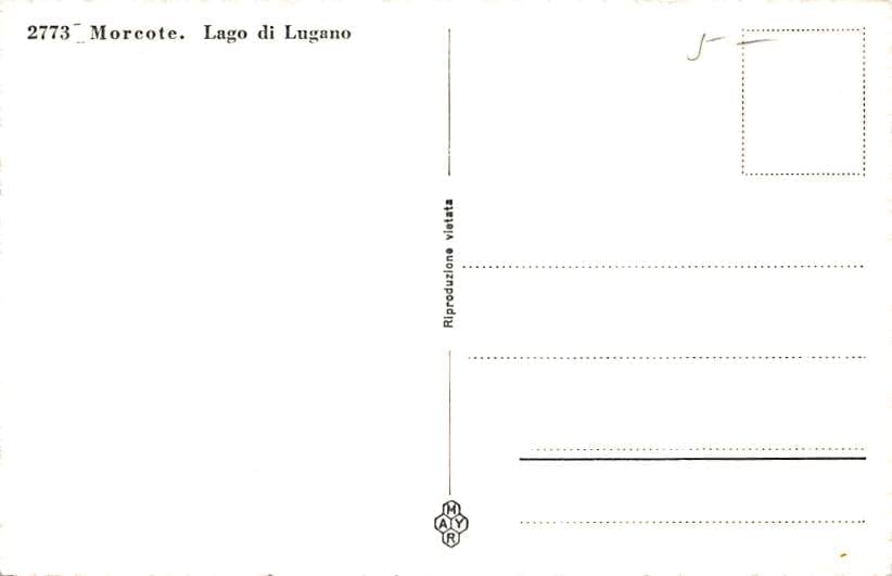 Morcote, Lago di Lugano