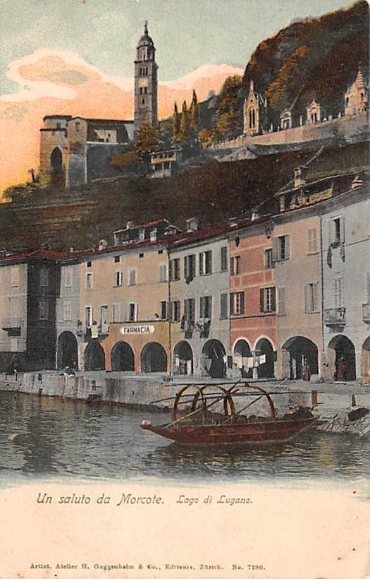 Morcote, Un saluto, Lago di Lugano