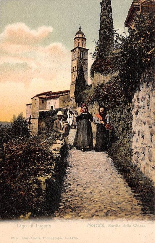 Morcote, Lago di Lugano