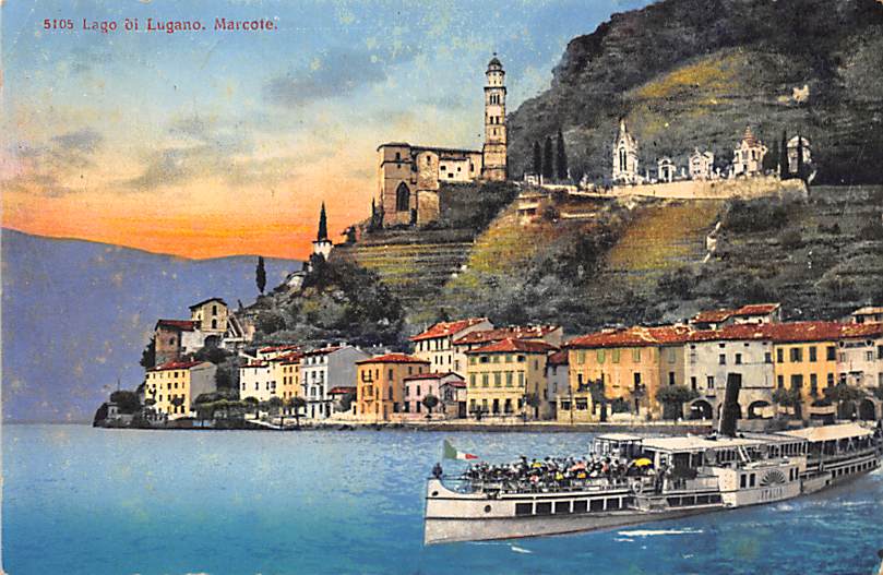 Morcote, Lago di Lugano