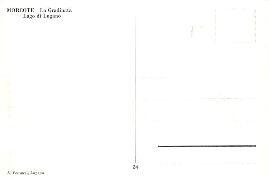 Morcote, La Gradinata, Lago di Lugano
