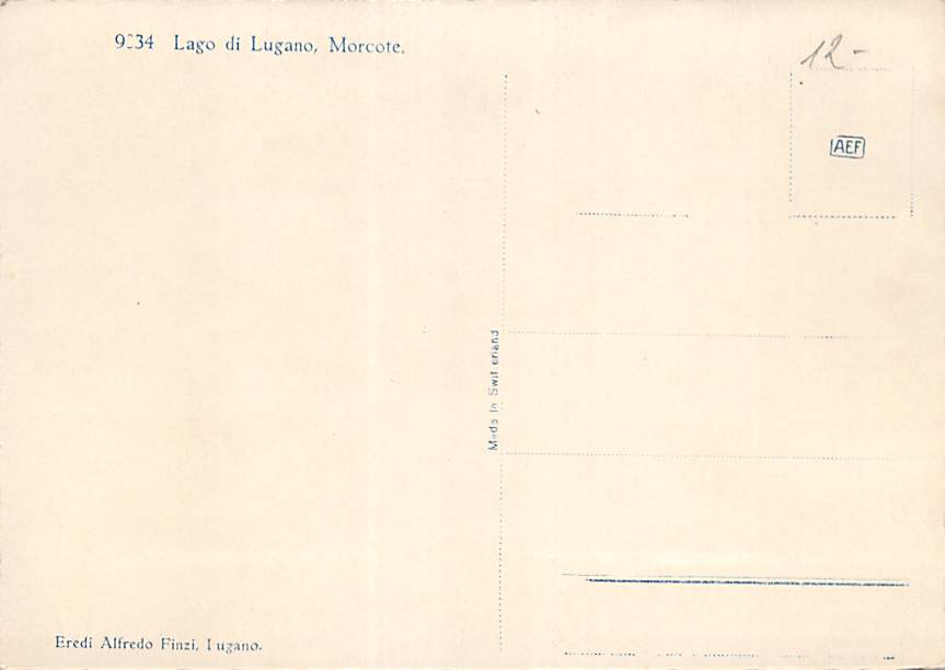 Morcote, Lago di Lugano