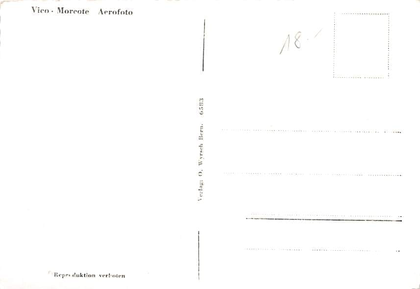 Morcote, Vico, Aerofoto