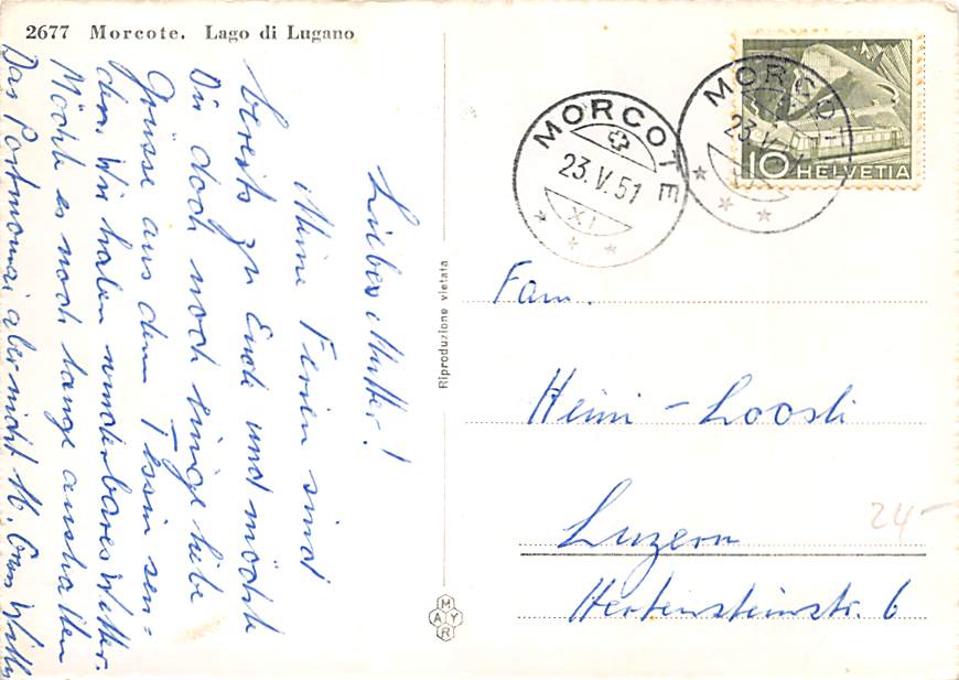 Morcote, Lago di Lugano