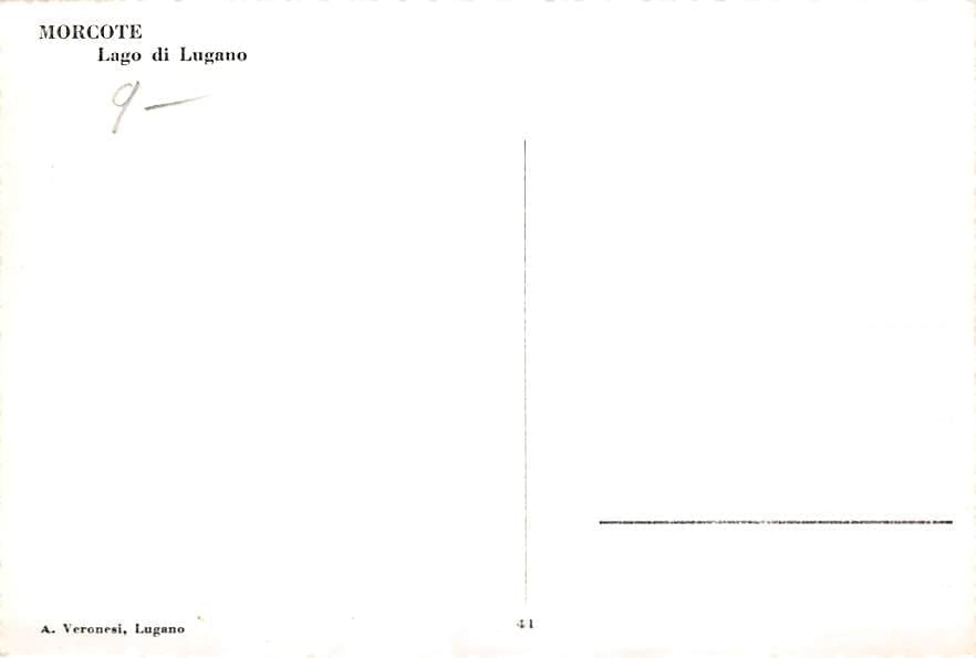 Morcote, Lago di Lugano
