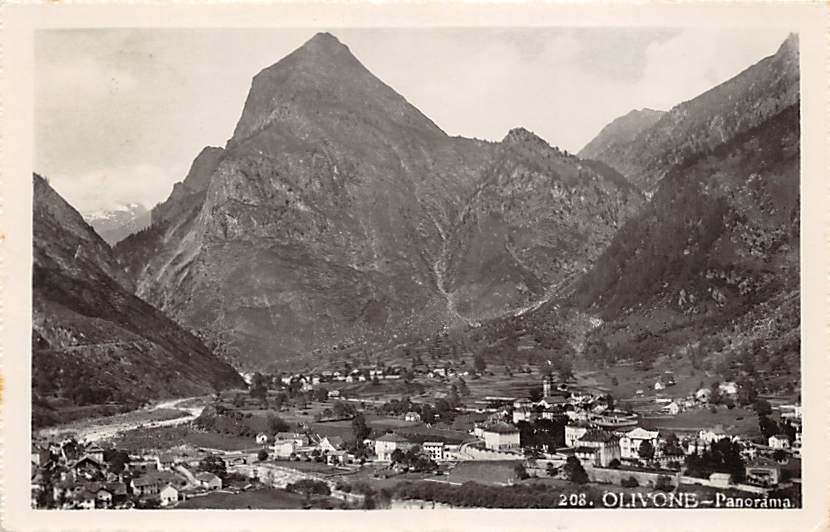 Olivone, Panorama