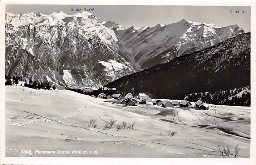 Olivone, Dottra, Panorama