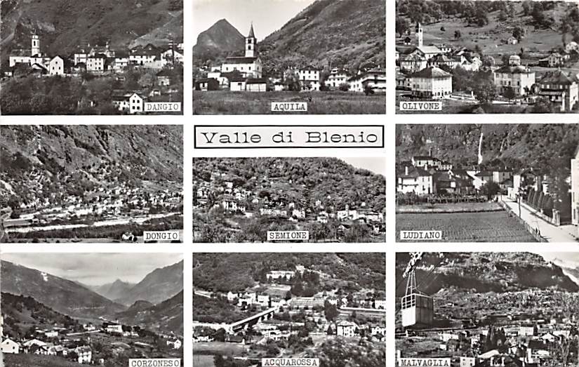 Valle di Blenio, Dangio, Aquila, Semione