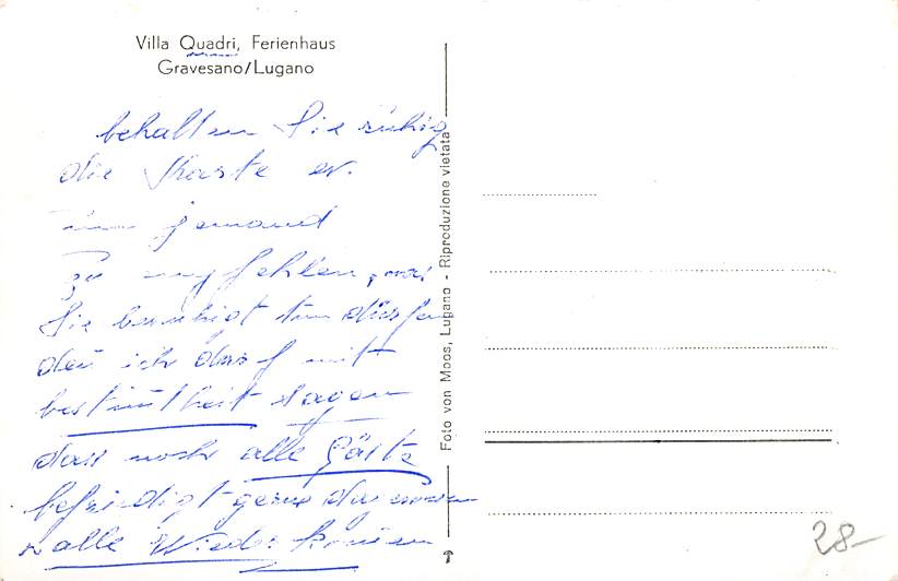 Gravesano, Lugano, Villa Quadri, Ferienhaus