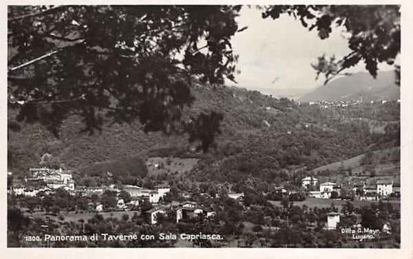 Taverne, Panorama, con Sala Capriasca
