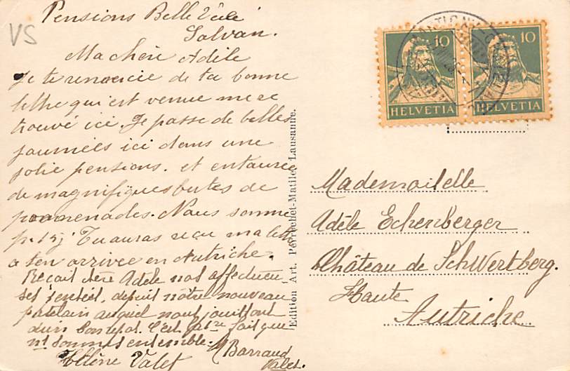 Salvan, Vue générale