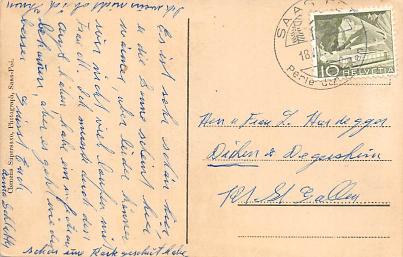 Saas-Fee, Kapelle zur hohen Stiege