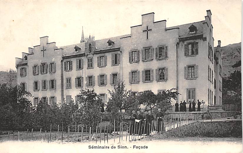 Sion, Séminaire, Facade