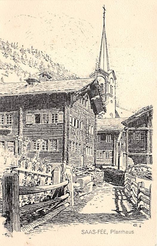 Saas-Fee, Pfarrhaus
