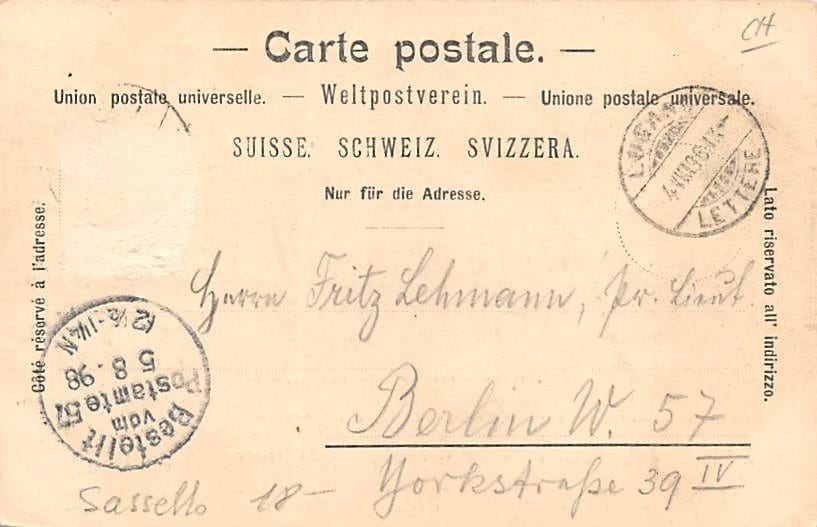 Lugano, et le Monte Bré