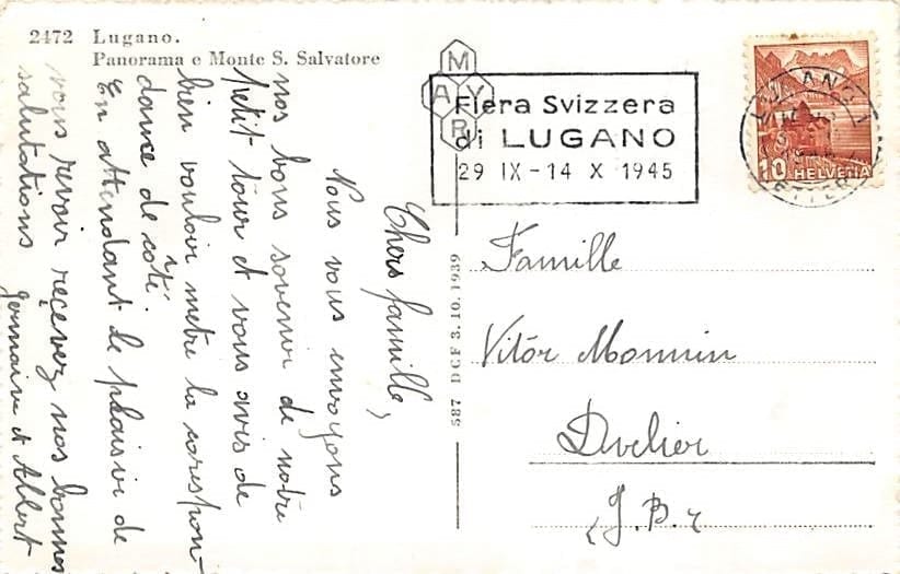 Lugano, Panorama e Monte S. Salvatore