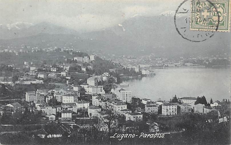 Lugano, e Mte Brè