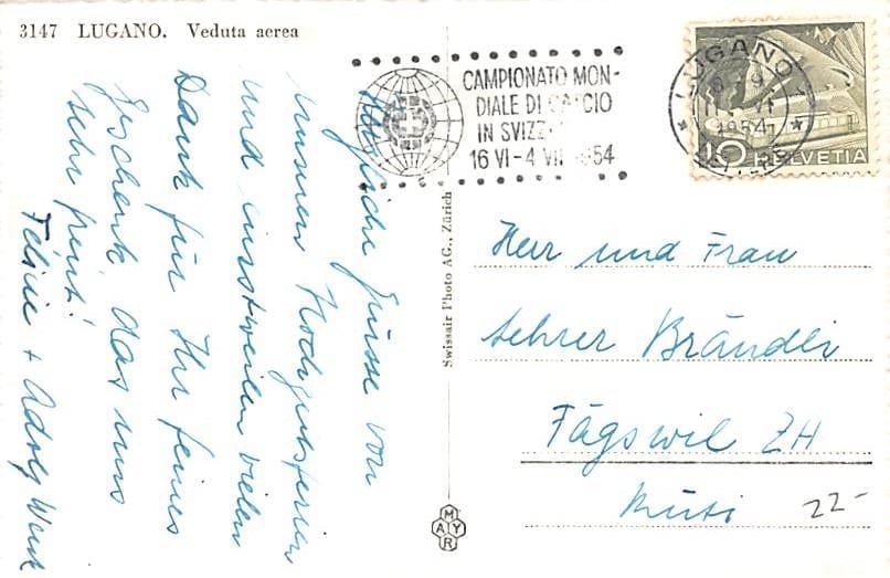 Lugano, Veduta aerea