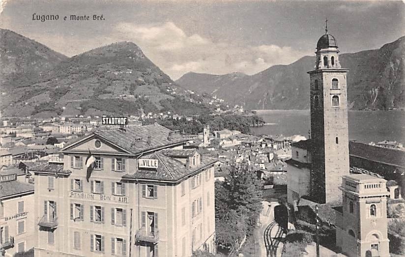 Lugano, e Monte Brè