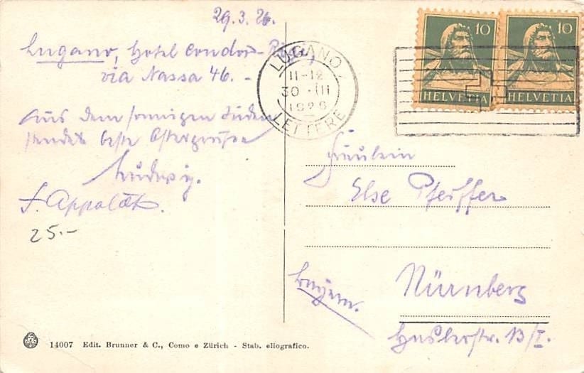 Lugano, e Monte Brè